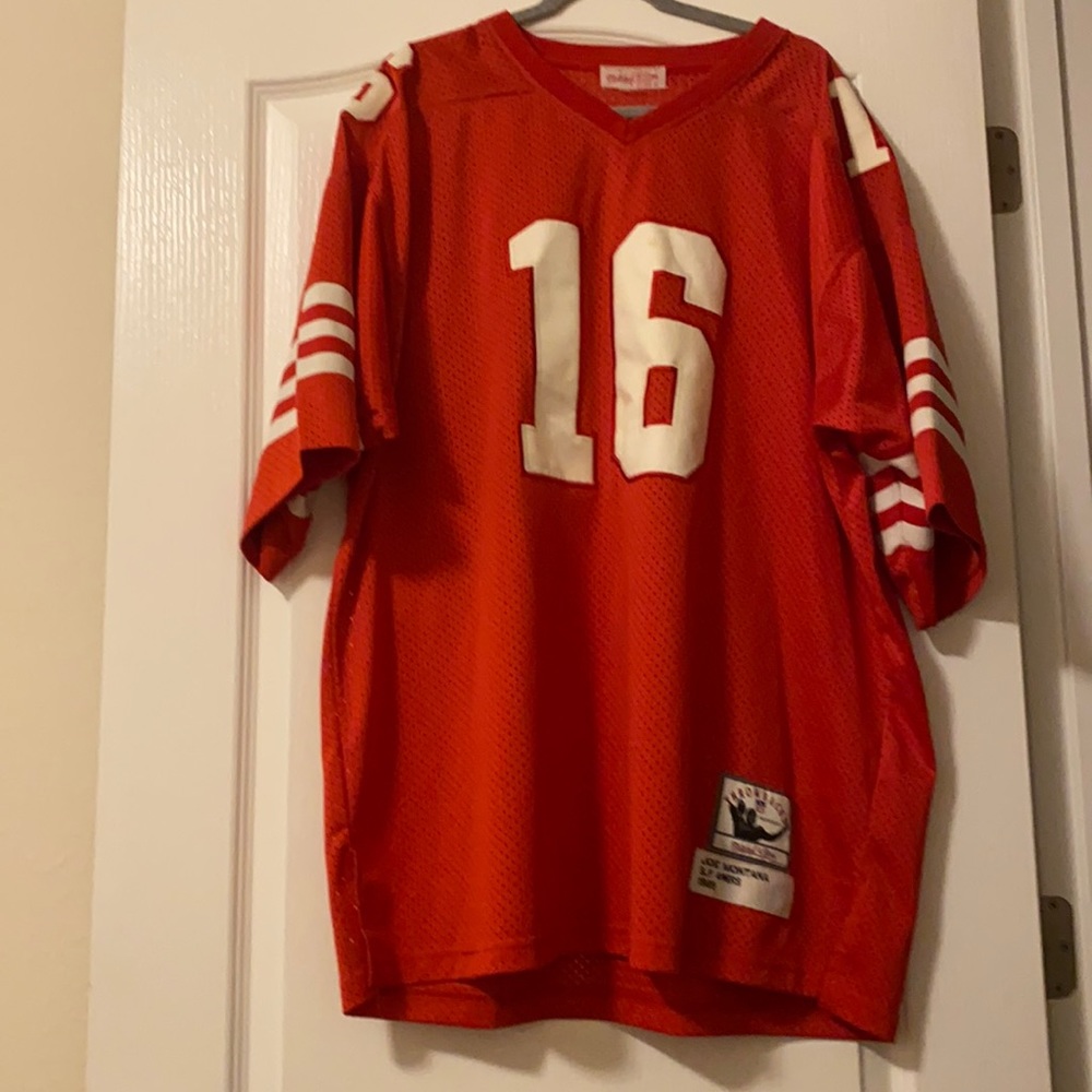 Authentic Home Game Signature Joe Montana Jersey